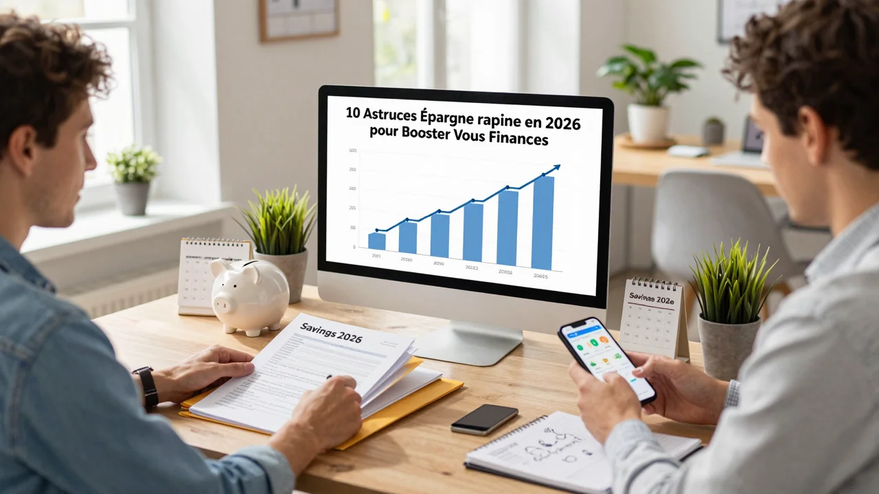 10 Astuces Épargne Rapide en 2026 pour Booster Vos Finances